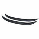 2X Carbon Fiber Car Fender Flare Wheel Eyebrow Protector Wheel Arch Trim Strip U