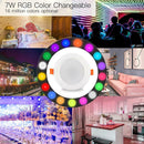 7W WiFi Smart RGBW LED Down Light for Home Automation Alexa Google Home IFTTT