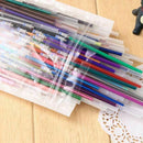 100 Pcs/pack New Colors Gel Ink Pen refills graffiti school office supplies W9K8
