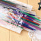 100 Pcs/pack New Colors Gel Ink Pen refills graffiti school office supplies W9K8