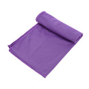 2x Outdoor Sport Ice Chill Towel Fast-Dry Cooling Towels (Dark Blue+Purple) A