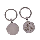 Mom Keychain Disc Charm Jewelry Best Souvenir Mother's Day Gift Keyring FashA3C
