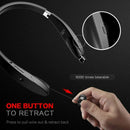 Bluetooth Headphones Wireless Neckband Headset - Sweatproof Foldable Earpho