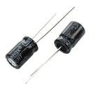 20 x 330uF 25V 105 Celsius Radial Electrolytic Capacitor 8x12mm