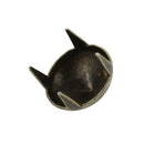 100 Bronze Copper Round Cone Rivet Spike Studs Spots DIY Rock Punk 8x7mm A1X4