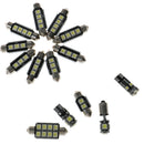 23pcsCanbus LED Car Interior Inside Light Dome Trunk Map License Plate Lamp  -3C