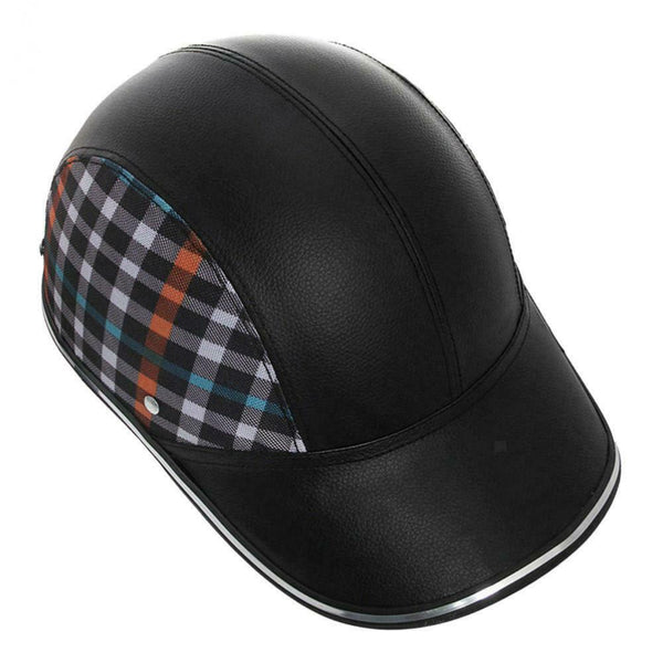 Motorcycle DOT German Half Face Helmet FOR Chopper Cruiser Biker Gloss