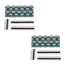 20Pcs 5 Pins Connector MICRO USB to DIP Pin Pitch PCB Converter Pinboard