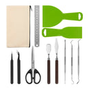 12 Pcs Craft Vinyl Tools Weeding Precision Hobby Diy Basic Set for Cameos Cricut