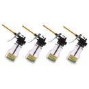 4 Pieces 250g, 300ml High Pressure Pump Oiler Oil Can Pot for Lubricants For All