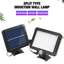 56LED Solar Motion Sensor Wall Light Outdoor Waterproof Yard Safety Street Lamp
