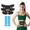 Abs Stimulator Toning Belt Gym Abdominal Muscle Trainer Fitness Toner 10 Gel Pad