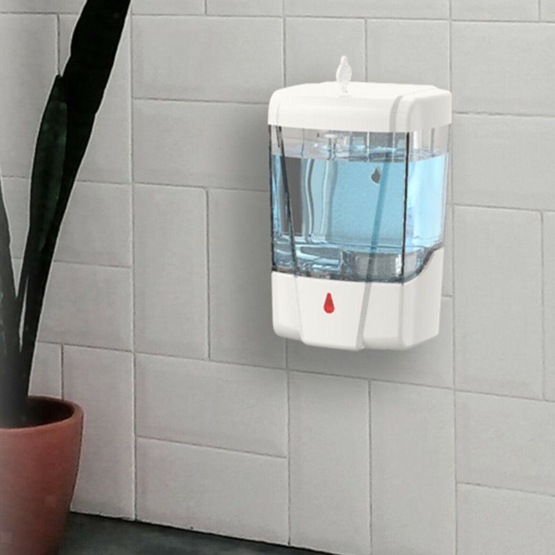 700ML Soaps Dispenser Wall Mounted Automatic Touchless Sensor Soaps Dispenser