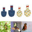 2 Pcs Fashion Parrot Diaper Bird Pee Poo Pad Nappy for Parrots Conure Finch