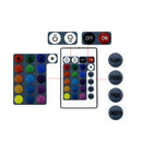 1Pc Car Interior 5050 SMD 12LEDs x4 Soft RGB LED Strip Lights 12V RF Controller