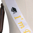 Bronzing Flash Graduation Sash Graduation Princess Ribbons Sash Shoulder Stra 3C