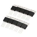 10 Pcs 3 Pin NPN TO-220 Power Transistors 100V 6A TIP41C B8K2