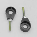 Black 12mm Chain Adjuster Block Tensioner for Pit Quad Dirt Bike ATV CRF50