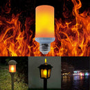 E27 96 SMD 2835 LED Flame Bulb Emulation Fire Effect Lamp Flickering Light