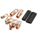 140X Assorted Car Auto Copper Ring Lug Terminal Wire Bare Cable Crimp ConneSEAU