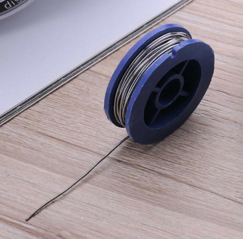 0.8mm Useful Tin Lead Rosin Core Solder Welding Iron Wire Reel 63/37 170cm
