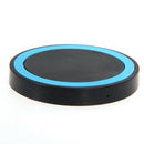 Black Qi Wireless Charger Pad Charging Receiver +  USB Cable