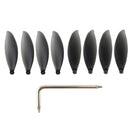 4 Pairs Noise Reduction Propeller Props for Parrot ANAFI Drone Upgrade Parts
