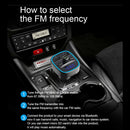 Fast Charging Dual USB Charger T25 MP3 Player Car Bluetooth 5.0 FM Transmitter