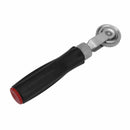 Portable Car Tire Repair Tool Metal Compaction Roller with Rubber Handle