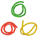 1 Strand Yellow Turquoise Rondelle Loose Beads for Jewelry Making Beading