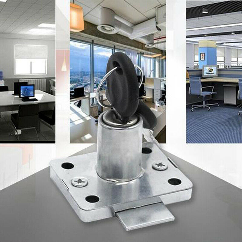 Desk Drawer Lock Wardrobe Cabinet Furniture Cam Locks Keys Office Desk c  Nw