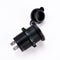 Waterproof 12V Boat Motorcycle Car Cigarette Lighter Socket Power Plug Outlet