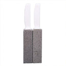 2pcs Water Toilet Bowl Natural Pumice Stone Cleaner Brush Wand Cleaning Rod A
