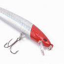 8.5g/10cm fishing lures bai floating metal crankbaits popper hard lure hook 8