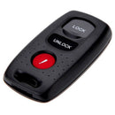 Black Replacement 3 Button Keyless Entry Remote Control Key Shell Fob Click J5D7