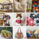 100Pcs 10*10cm Assorted Bundle Quilt Quilting 100% Cotton Fabric Sewing DIY AU !