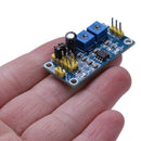 NE555 pulse generator square wave rectangular wave frequency duty cycle adj