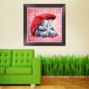 DIY 5D Diamond Embroidery Painting Umbrella Bear Cross Stitch Craft Decor