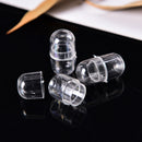10pcs Empty Gelatin 14*24mm Capsules Transparent Clear Color Gel Caps Vogue M&O