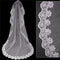White Ivory Cathedral Length Lace Edge Bride Wedding Bridal Long  150CM B Gw