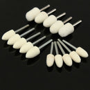 25x felt polishing points set reminders polishing wool diameter 3mm V4P2