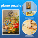 1000pcs DIY Animal Flower Fruit Puzzle Educational Learning Assembling Toys A