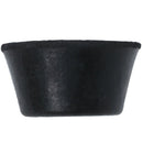 4 Pcs black rubber foot caps pipe caps protective caps chair cap