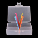 4 grids portable pill splitters cute creativity pill box folding pill case 1p Cy