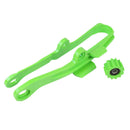 Green Chain Slider with Lower Roller for Kawasaki KX250F KX450F 2009-2016