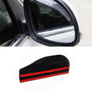 5Pairs Of Rearview Mirror Rain Board Eyebrow Sun Visor Shield For Truck Car SUV