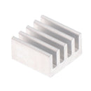 100x 9*5*9mm Microchip Aluminum Heatsink Cooling Fin Black For IC Transistor