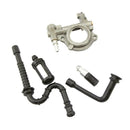 Metal Oil Fuel Line Filter Kit Oil Pump Trimmer Parts for STIHL 026 024