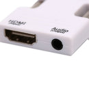 VGA To HDMI Adapter Full HD 1080P Audio Video Converter Laptop PC To TV AV HDTOZ