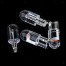 2Pieces 194 T10 DC12V LED Bulb Wedge License Plate Light for Motorbike Red